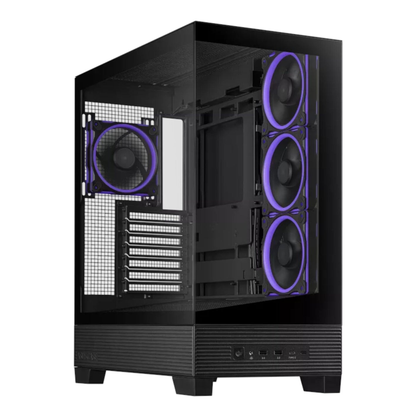 Case Asus A31 PLUS TG ARGB Black