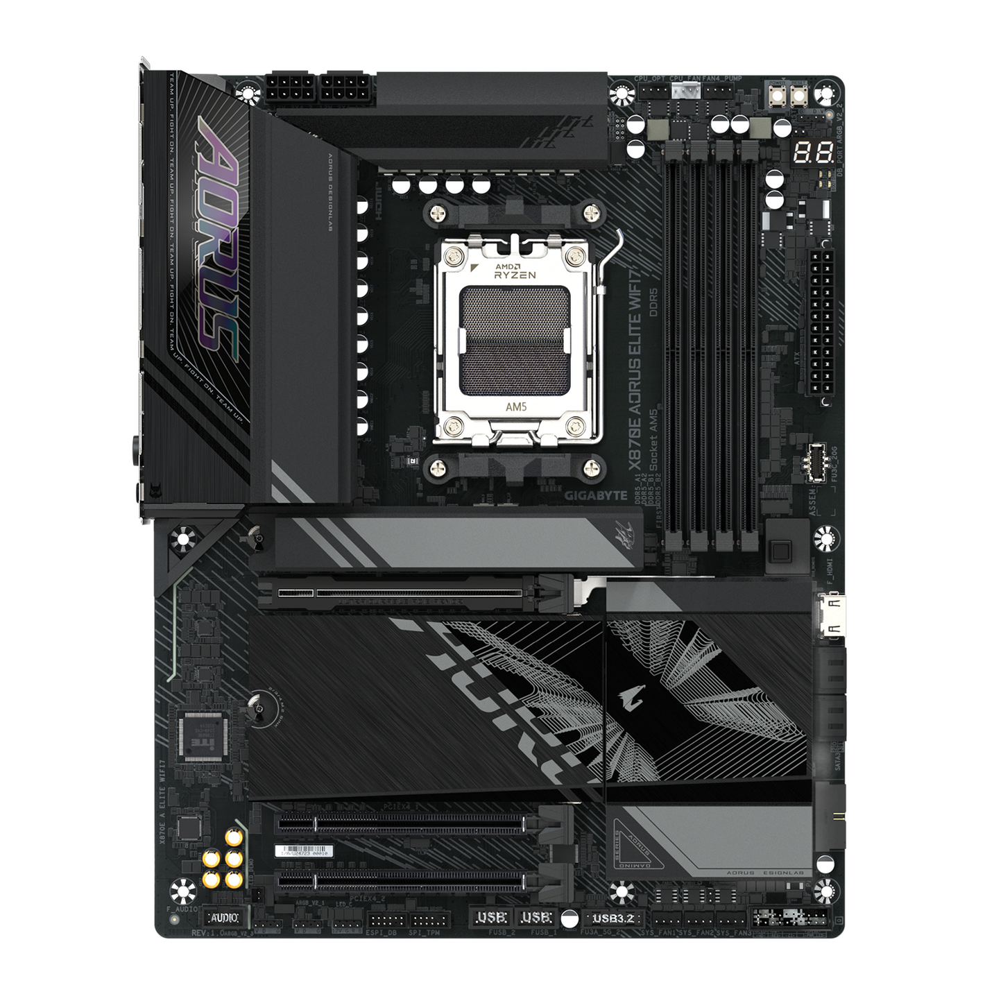 Pllakë Amë AM5 Gigabyte X870E AORUS ELITE WIFI7 ATX