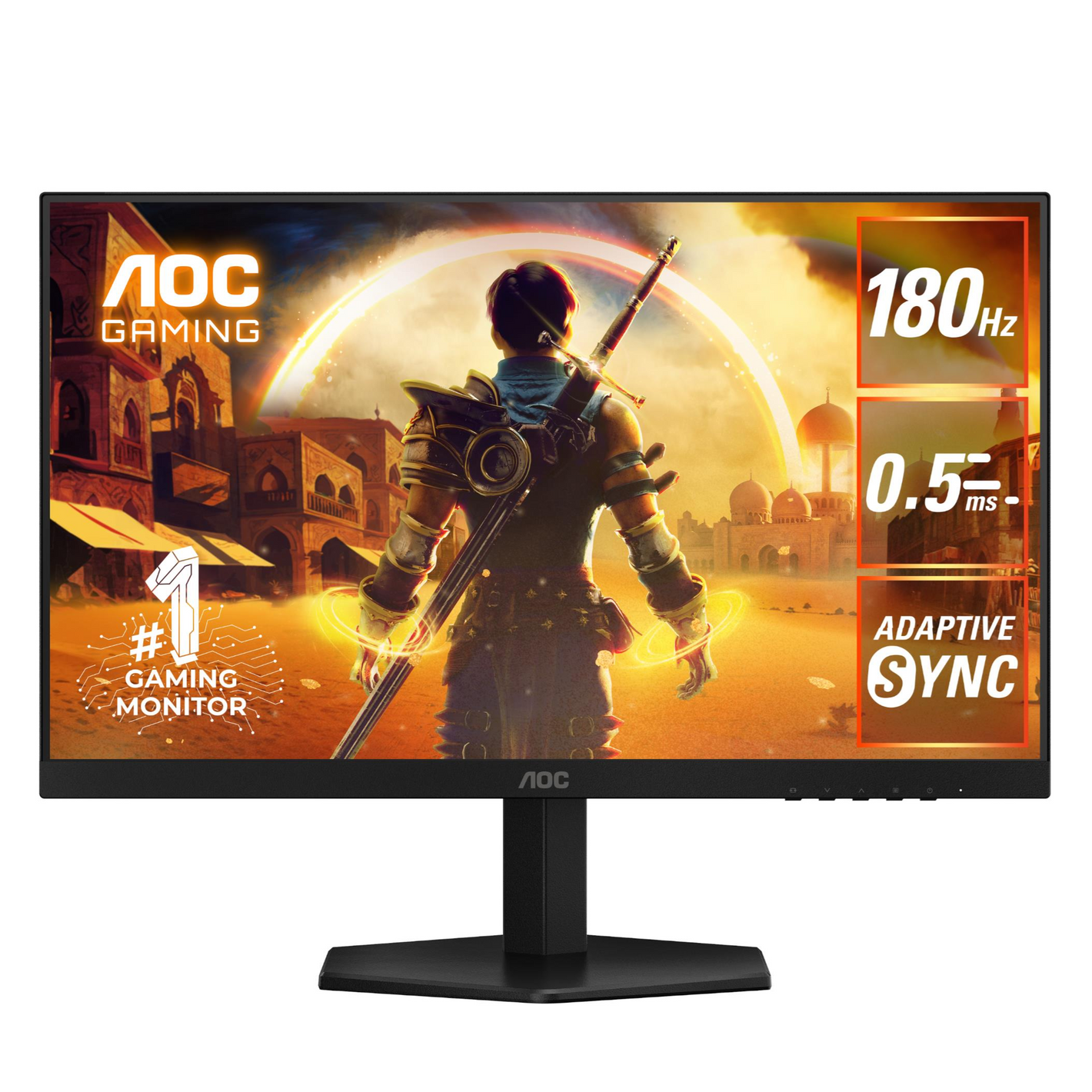 Monitor AOC 24G4XE – 23.8" FHD 180Hz 0.5ms, Black