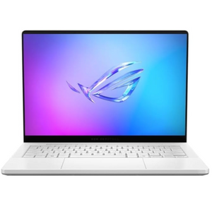 Laptop ASUS ROG Zephyrus G14 14-inch 3K OLED 120Hz Gaming Laptop, Copilot+ PC, AMD Ryzen AI 9 HX, NVIDIA RTX 5080, 32GB RAM, 2TB SSD, Platinum White