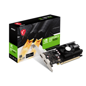 Kartelë Grafike MSI GeForce GT 1030 4GB 4GD4 LP OC - Zezë