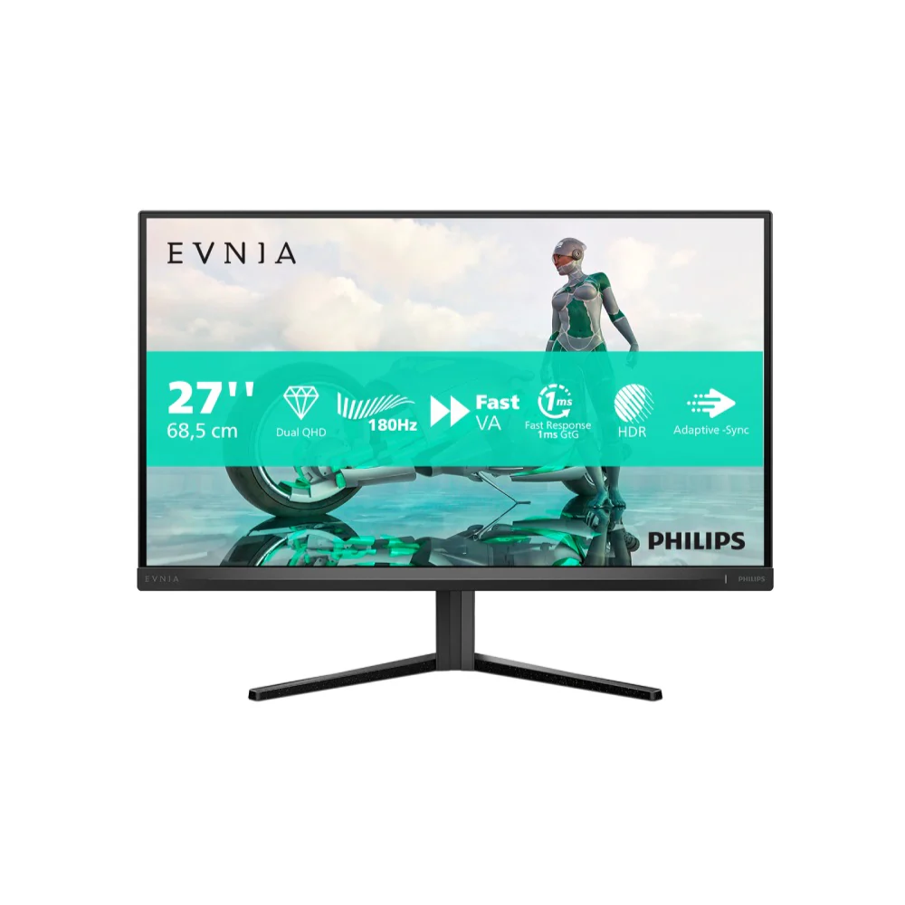 Monitor Gaming Phillips 27M2N3500NL 27-inch, 180Hz, VA, QHD, HDMI, DP - Zezë