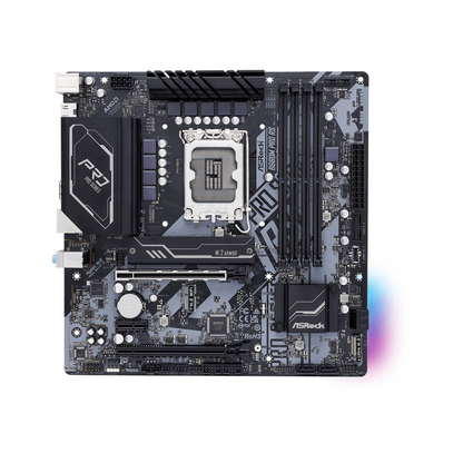 Pllakë Amë ASRock B660M Pro RS DDR4 - Zezë