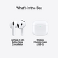 Kufje Apple AirPods 4 With Active Noise Cancellation - Bardhë