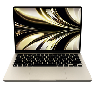Laptop Apple MacBook Air 13.6 -inch M2 – 8-core CPU, 8-core GPU, 16GB RAM, 256GB SSD - Starlight