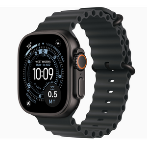 Orë Apple Watch Ultra 3 (GPS +Cellular) 49mm Titanium Case with Black Ocean Band Black 2025, BLack