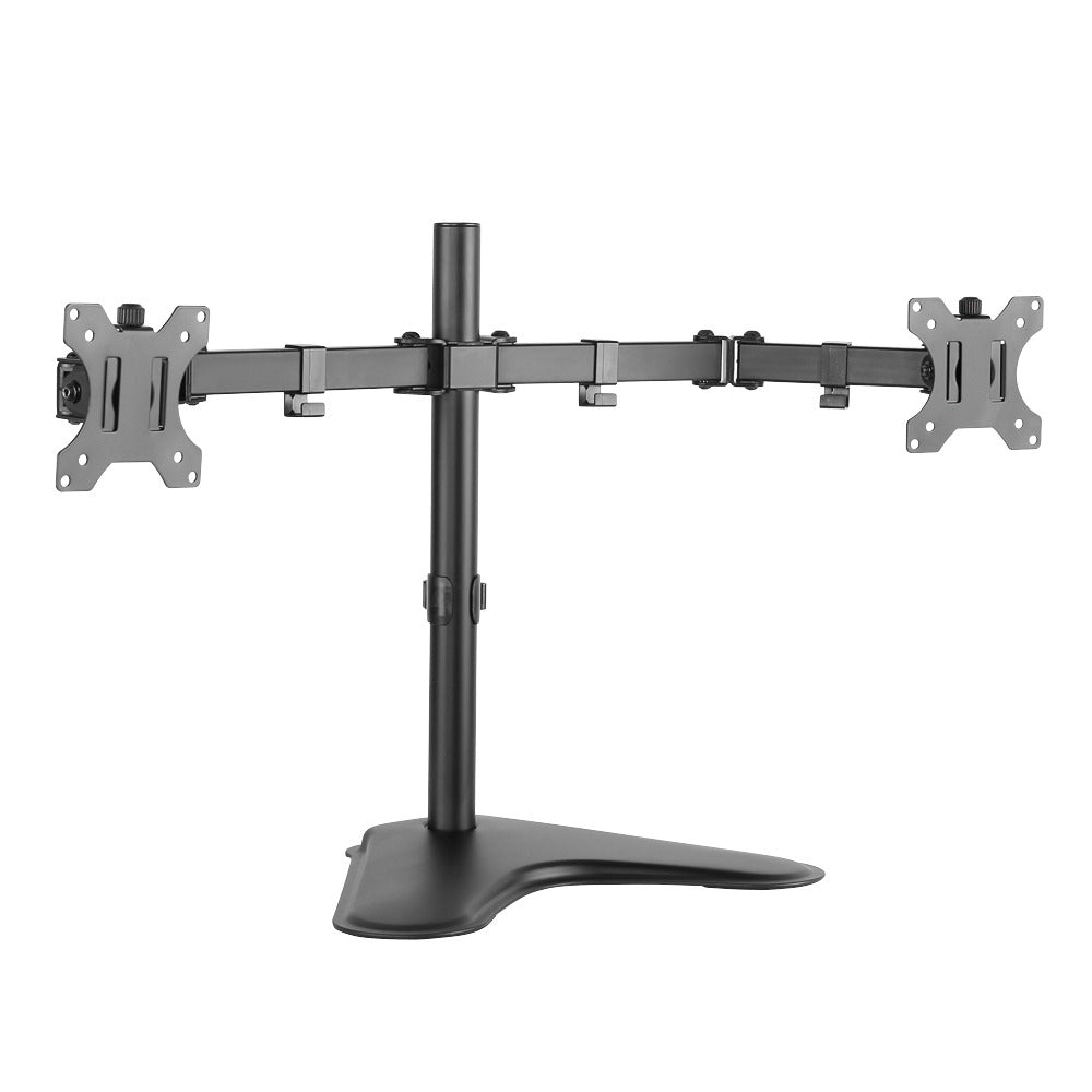 Mbajtëse për Monitor - Dual Monitor Desk Stand/ Adjustable BP0045 13" - 32", 16KG, 2 Monitor-Stand - Zezë