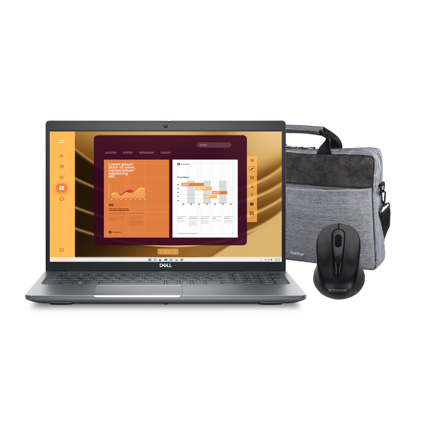 Laptop Dell Latitude 5550, FHD 15.6-inch Touchscreen, Intel Core Ultra 5 135U, 14CPUs, 16GB RAM DDR5, 512GB SSD - Silver  (Used)