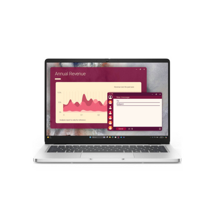 Laptop DELL Pro 14 (PC14250) - Intel Ultra 5 235U, 16GB RAM, 512GB SSD, 14" FHD+, Wi-Fi 6E, Ubuntu, Magnetite