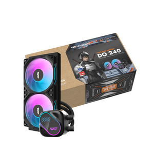 Ftohës Darkflash DO240 All-in-One Liquid Cooler, 240mm - Black