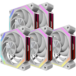 Ventilator Fan Darkflash  Infinity 34, 140mm ARGB 5-in-1 Kit Pack - White