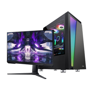 Gaming Bundle Darkstar - AMD Ryzen 5 5500, 16GB Ram DDR4, NVIDIA GeForce RTX 4060 8GB, 512GB SSD NVMe M.2