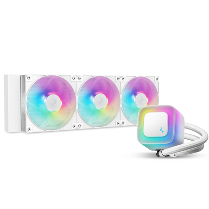 Ftohes DeepCool LE360 WH V2 All-in-One Liquid CPU Cooler - White RGB