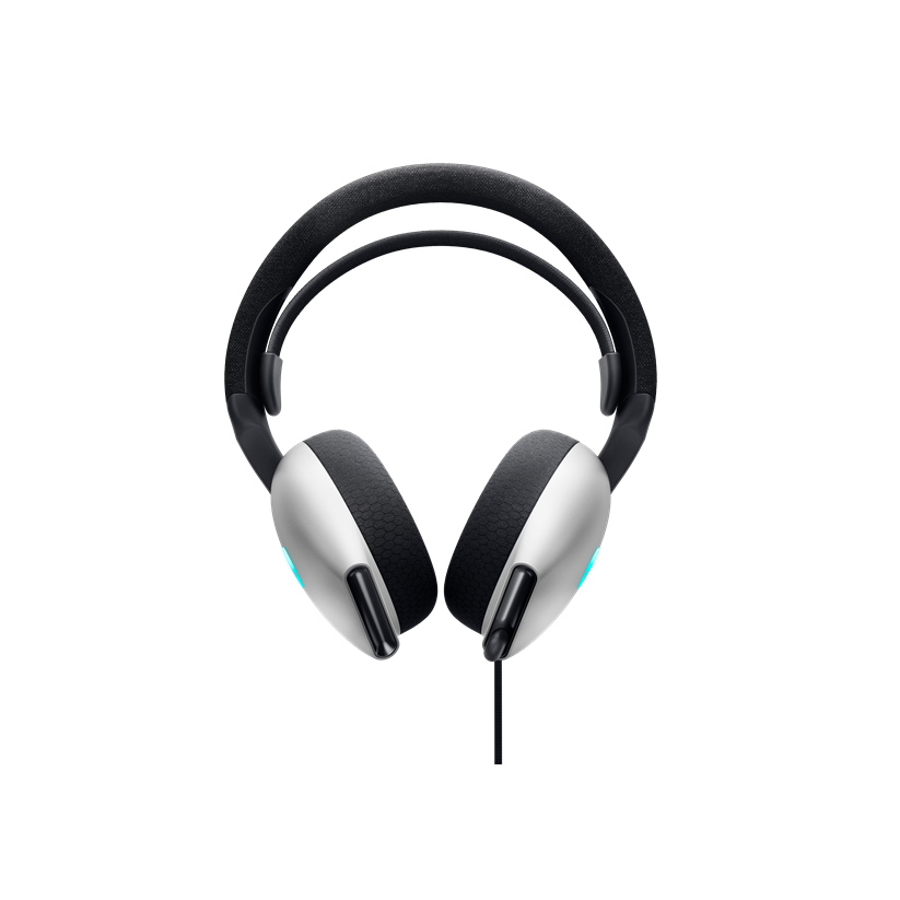 Kufje DELL Alienware Wired Gaming AW520H - Lunar Light, White/Silver