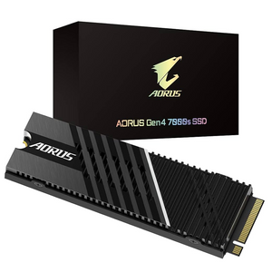 Disk SSD 2TB Aorus Gen 4 7000s M.2 NVMe Internal SSD (Used)