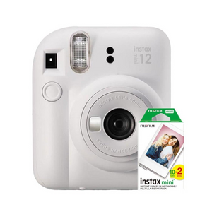 Fotoaparat FUJIFILM INSTAX MINI 12 + 10 Film, Clay White