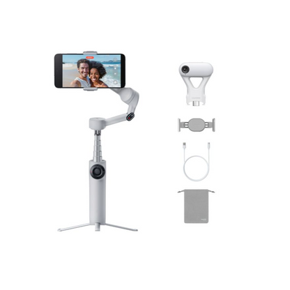 Stabilizues Insta360 Flow 2 Pro AI Tracker Bundle, Stone Gray