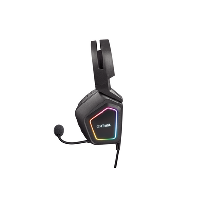 Kufje Trust Gaming GXT 450 Blizz RGB, 7.1 - Black