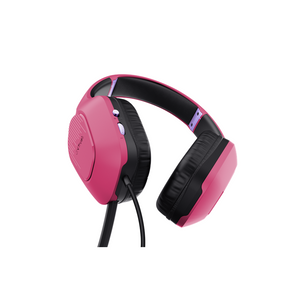 Kufje Trust Gaming GXT 415P Zirox, Wired 3.5mm, Pink