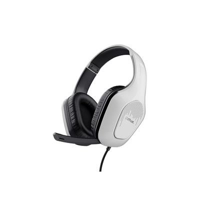 Kufje Trust Gaming GXT 415W Zirox, Wired 3.5mm , White