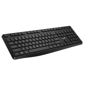 Tastierë Genius Keyboard KB 7200, Wireless +USB, 24Ghz - Black