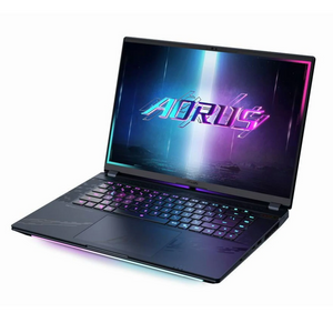 Laptop GIGABYTE AORUS MASTER 16 Gaming Laptop 16-inch 240Hz OLED 2560x1600, Intel Ultra 9 275HX, NVIDIA GeForce RTX 5090, 32GB DDR5, 2TB SSD, Black RGB