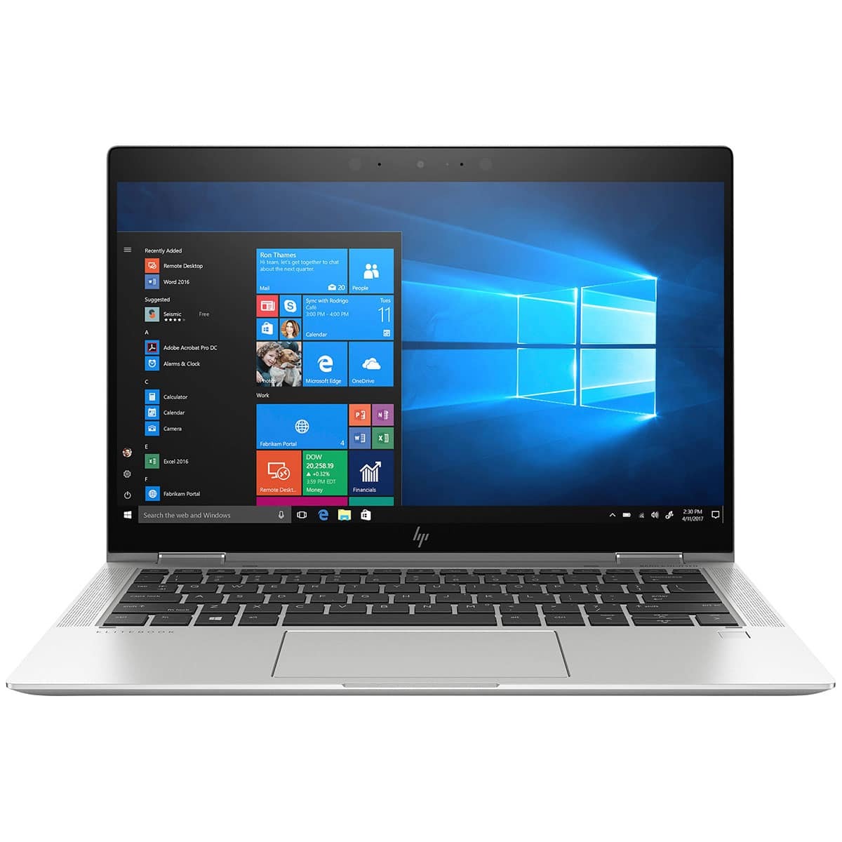 Laptop HP EliteBook x360 1030 G4, 13.3-inch FHD, Touchscreen, Intel Core i5-8365U, 16GB RAM DDR4, 256GB SSD (Used)