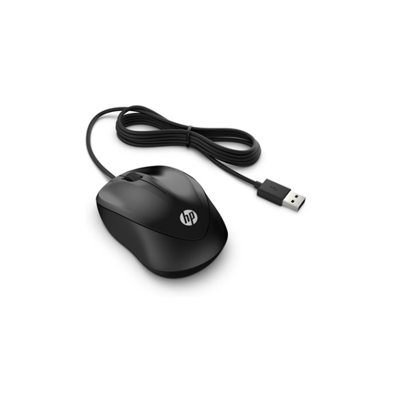 Mouse HP Wired USB, Black