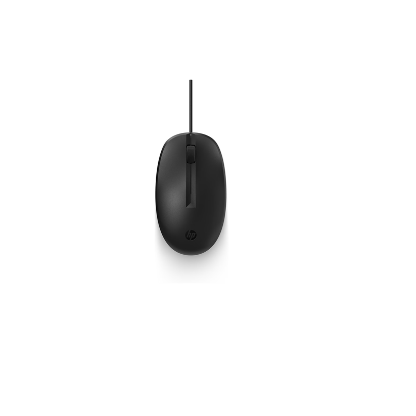 Mouse HP Wired 125, Black
