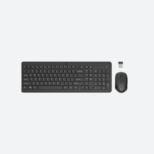 Tastierë & Maus HP Keyboard and Mouse Wireless, 330, Black