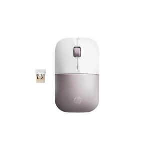 Mouse HP Wireless Z3700, White/Pink