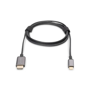 Konverter Kabllo Digitus USB-C > HDMI (ST-ST) 1,8m 4K - Hiri