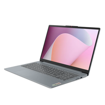 Laptop Lenovo IdeaPad Slim 3 15IAN8, 15.6-inch FHD,Intel N100, 8GB RAM LPDDR5, 256GB SSD - Arctic Grey
