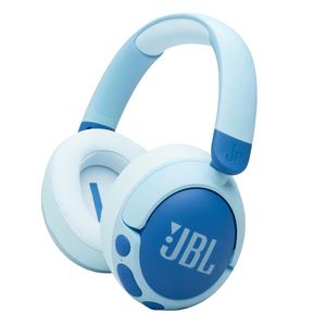 Kufje JBL JR 470 NC – Kids Wireless Over‑Ear Headphones, Active Noise Cancelling - Blue