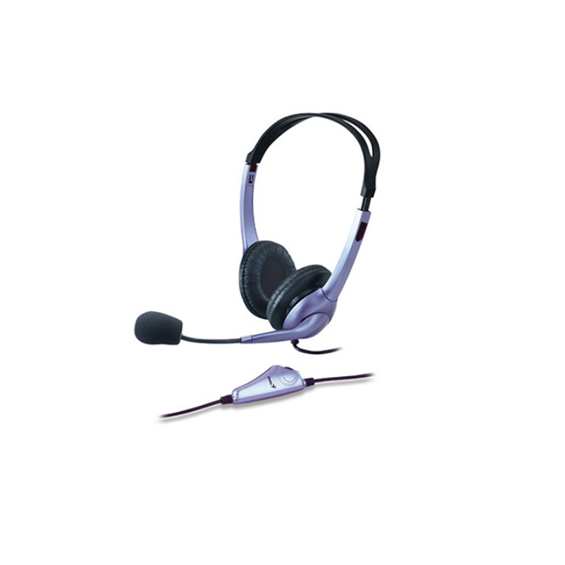 Kufje Genius + Microphone HS-04S, Aqua Blue