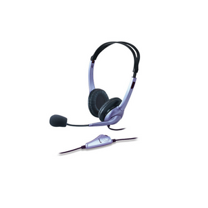 Kufje Genius + Microphone HS-04S, Aqua Blue