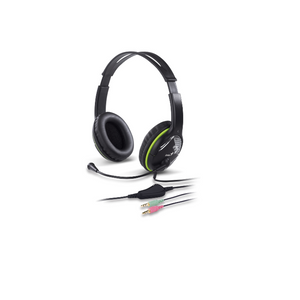 Kufje Genius HS-400A, Wired 3.5mm, Green