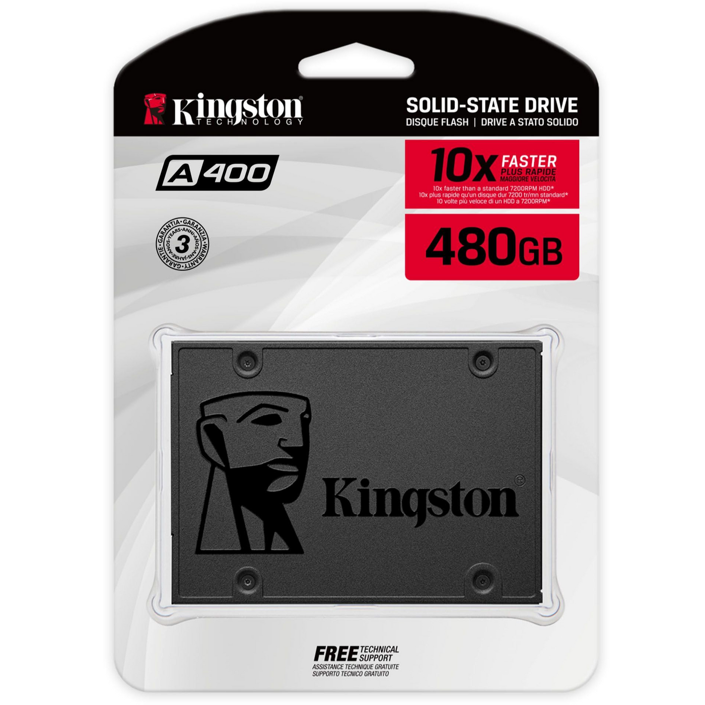 Disk SSD Kingston A400, 2.5" SATA3,480GB