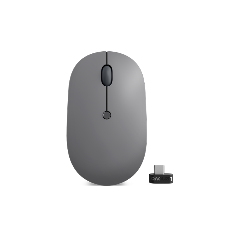 Mouse Lenovo Go Silent , Storm Grey