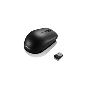 Mouse Wireless Lenovo 300, Black