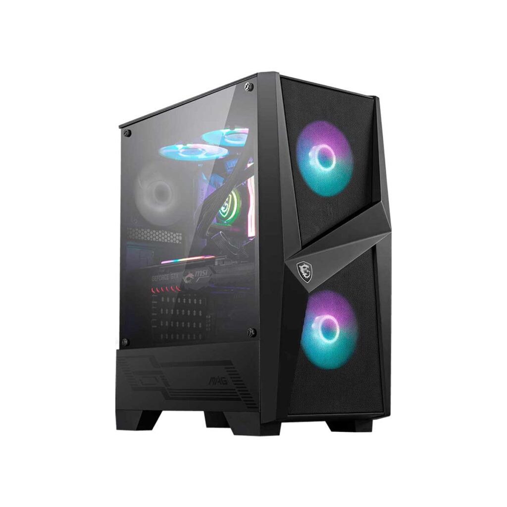 Kompjuter Build GAMING PC Smoke  - AMD Ryzen 7 5700X3D, 32GB Ram DDR4, NVIDIA GeForce RTX 5060 Ti 8GB, 512GB SSD NVMe M.2