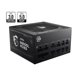 Furnizues i energjisë MSI MAG A850GL PSU 850W, PSIE5, 0 PLUS Gold ATX Fully Modular