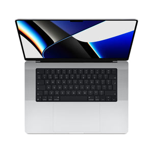 Laptop Apple MacBook Pro (16-inch, 2021) Chip M1 Pro, 10-core CPU, 16-core GPU, 16GB RAM, 512GB SSD - Silver (Used)