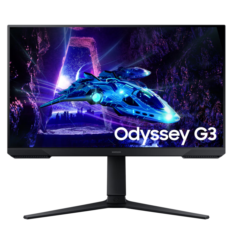 Monitor Samsung Odyssey G3 G30D LS24DG302EUXEN 24-inch FHD – 180Hz, 1ms MPRT, FreeSync, Ergonomic Stand, Black