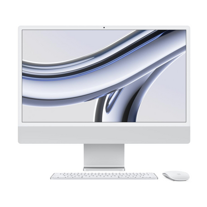 Kompjuter Apple iMac (24-inch, 4.5K, M3, 2023) Chip M3, 8-core CPU, 8-core GPU, 8GB RAM, 256GB SSD