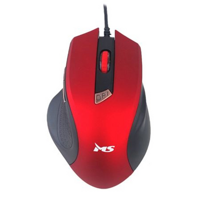 Maus MS FOCUS C116 Red, Wired