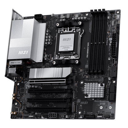 Pllakë Amë MSI PRO B850M‑P WIFI, Micro‑ATX DDR5