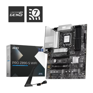 MSI PRO Z890-P WIFI – DDR5, PCIe 5.0, Wi-Fi 7, 5GbE LAN
