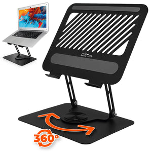 Mbajtes laptopi MEDIA-TECH Laptop Stand ROTO MT2662 (Aluminium)