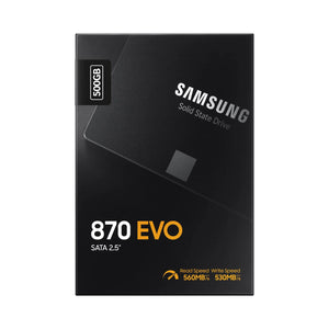 SSD 2.5" 500GB Samsung 870 EVO retail